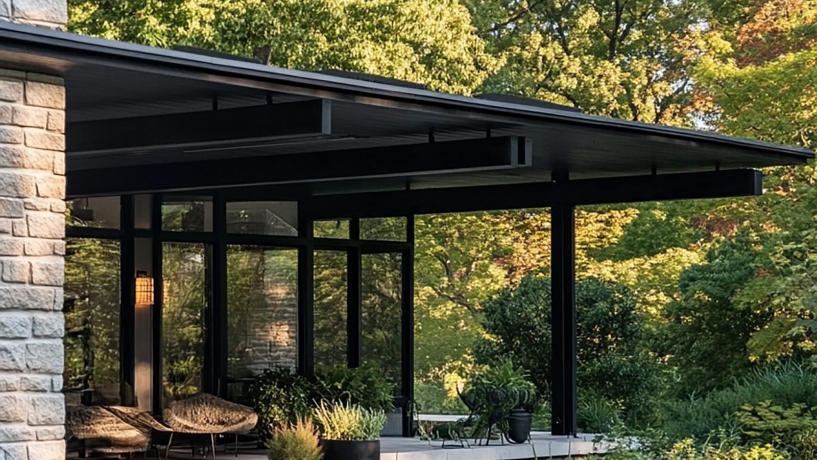 house-with-large-porch-bench-fire-pit